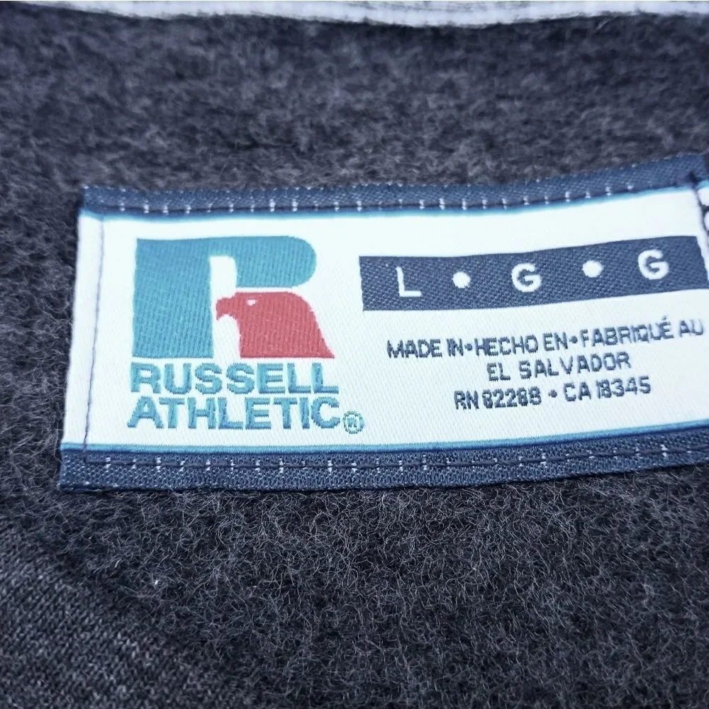 Russell Athletic Longsleeves Gray High Five Print